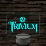 Trivium rajongói lámpa – 7 színű, színváltós LED lámpa
