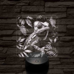 Kaméleon 7 színű valósághű 3D led lámpa