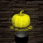 Óriástök 7 színű valósághű 3D led lámpa